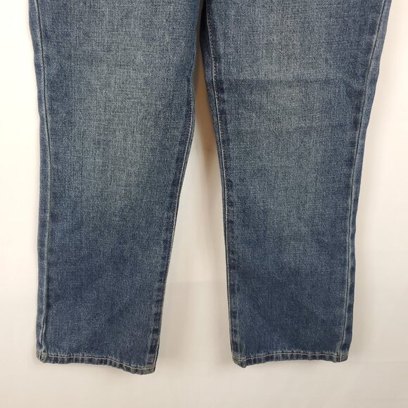 Place Boys Husky 8 Blue Wash Denim Jeans Bootcut - Picture 3 of 15